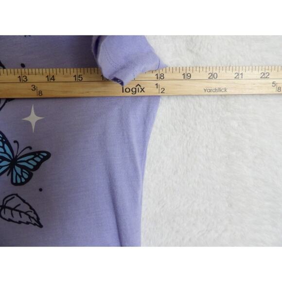 Aeropostale Celestial Floral Graphic Tee Slim Fit | Juniors XL - Picture 8 of 9